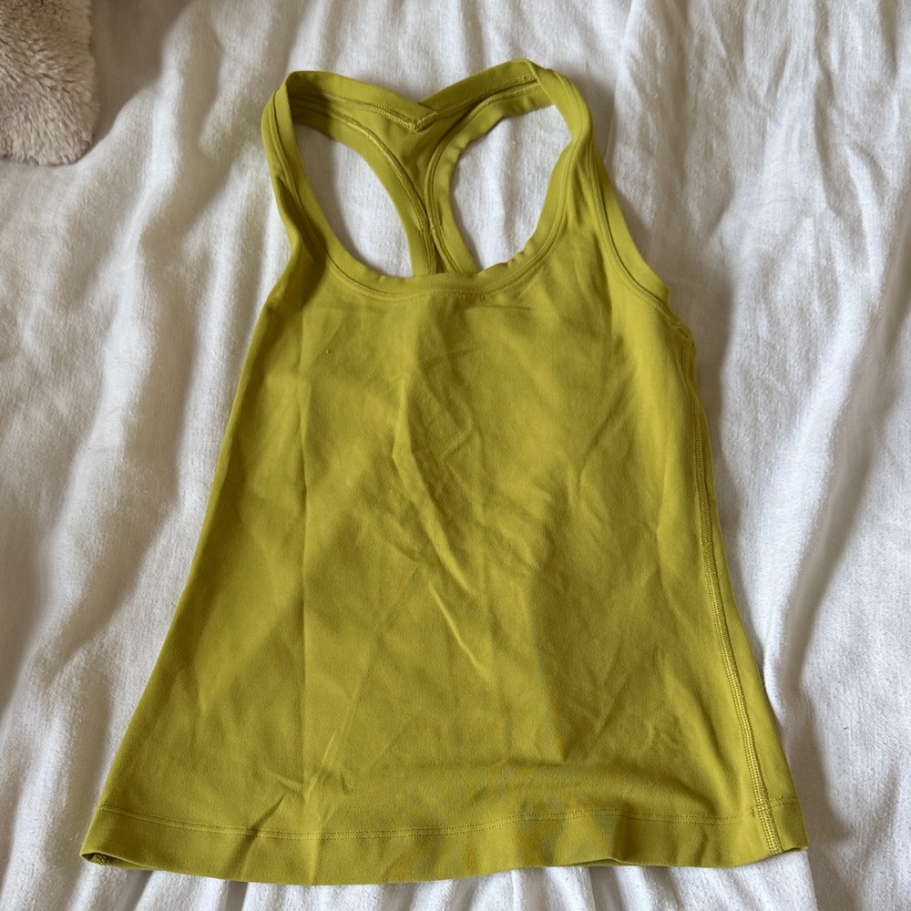 Lululemon Athletica Lime Green Tank Top